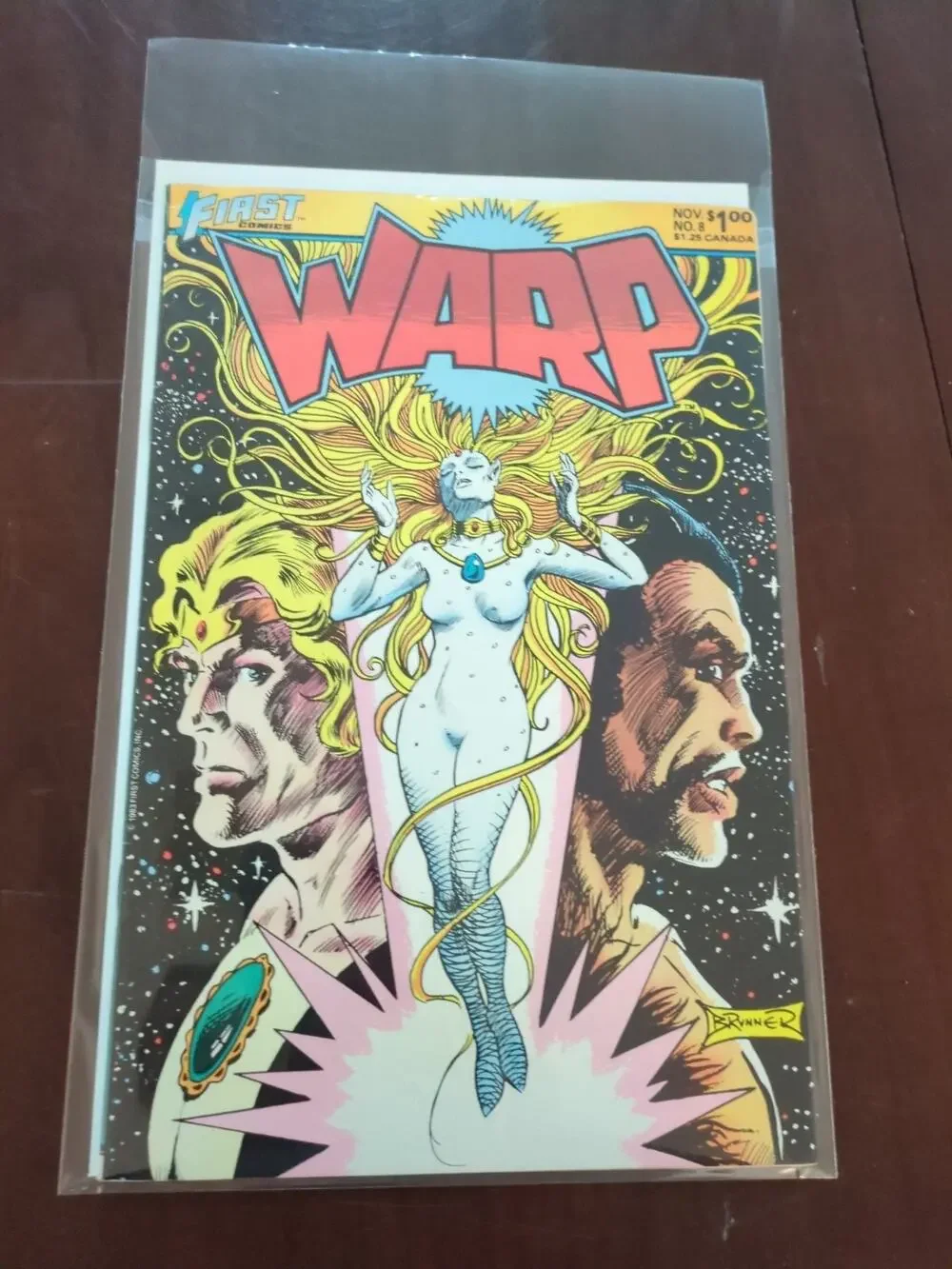 Warp #8 First Comics Comic Book W146-214